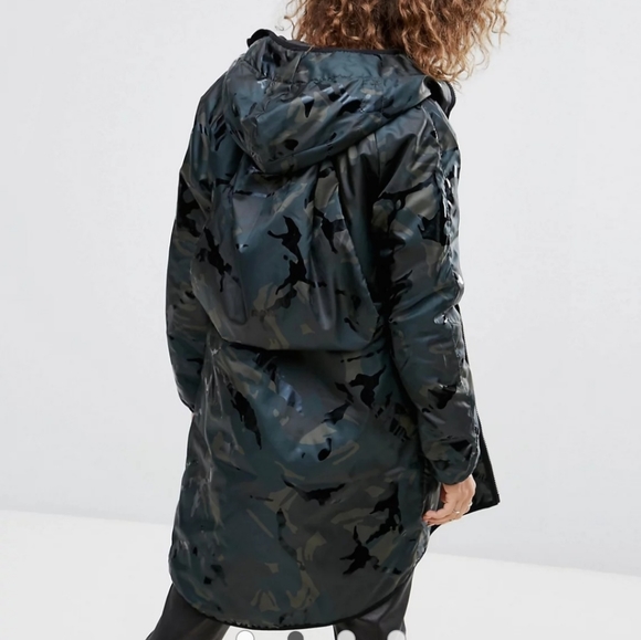 G STAR RAW padded Como print light padded coat with back pack - Picture 3 of 4